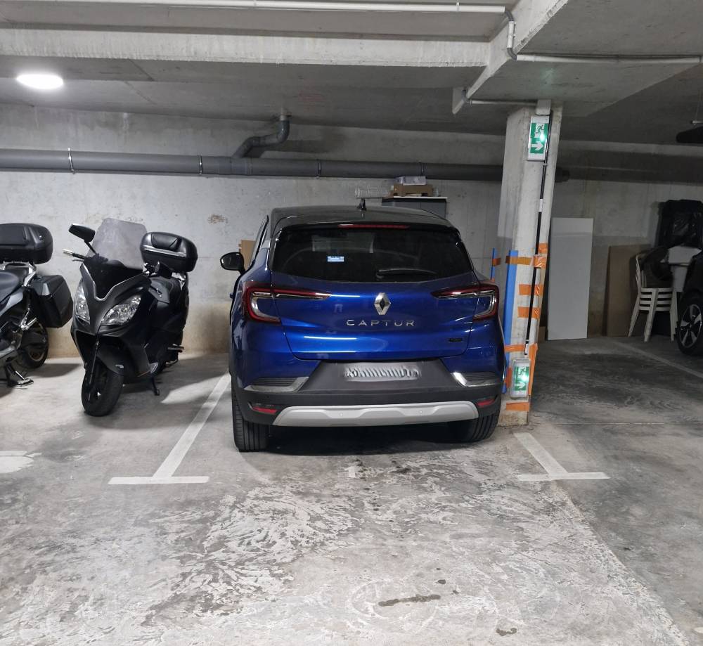 Location place de parking au mois